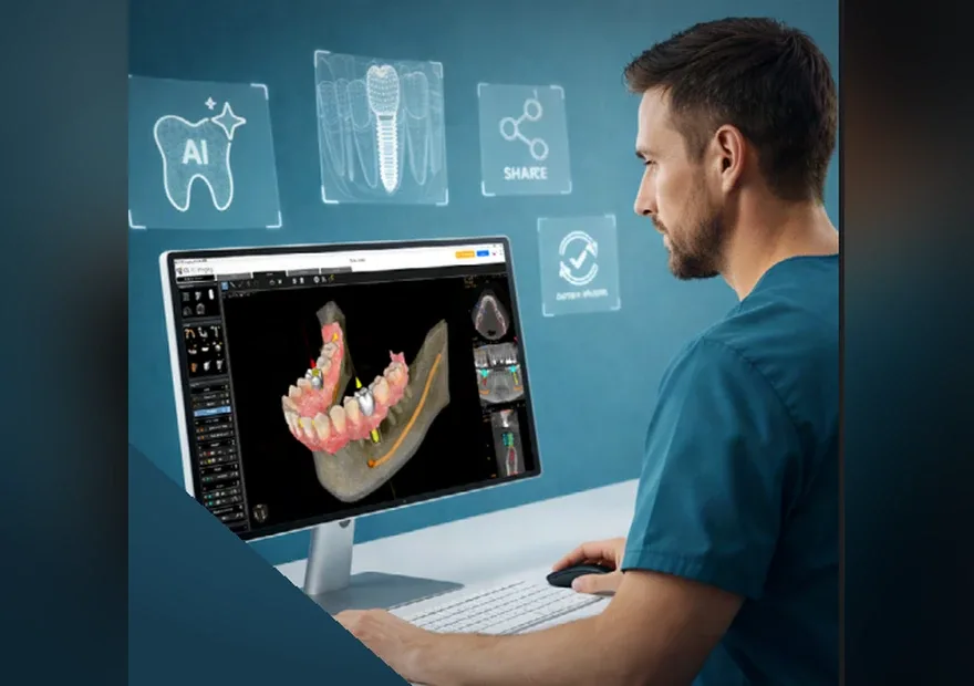 Planeamento digital 3D de implantes na Lusocare