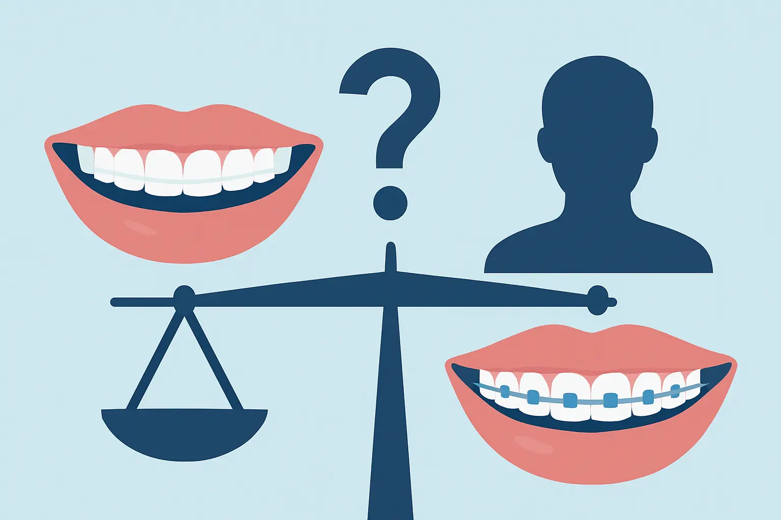 Aparelhos dentários: fixos com brackets ou alinhadores invisíveis?