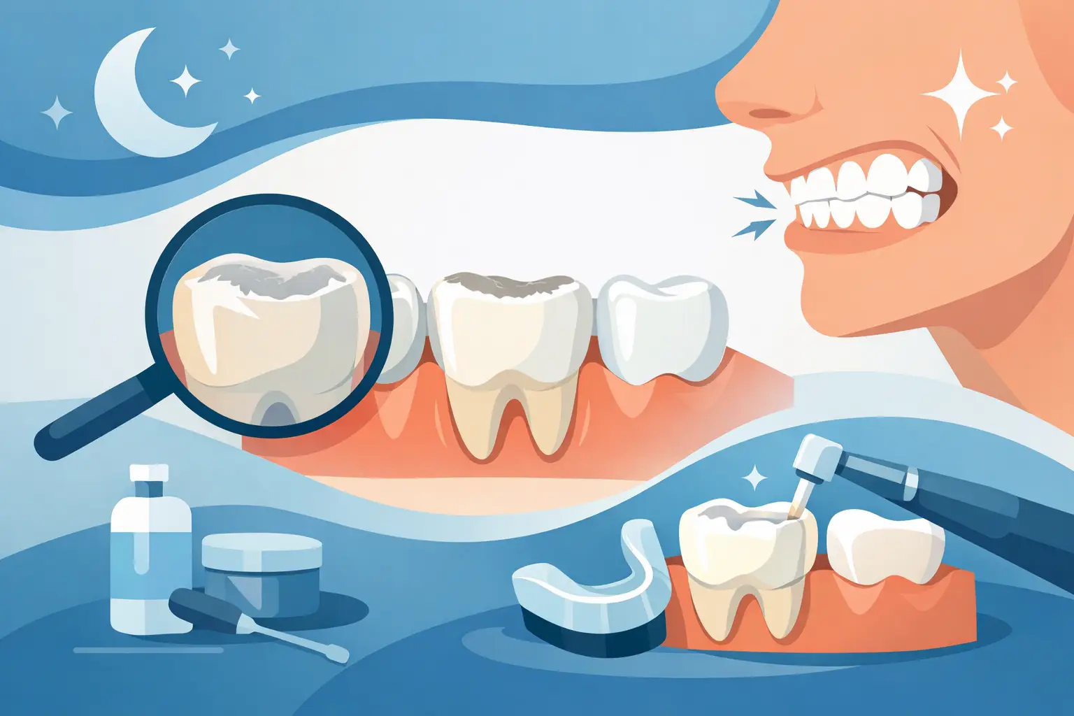 Bruxismo: como tratar dentes desgastados