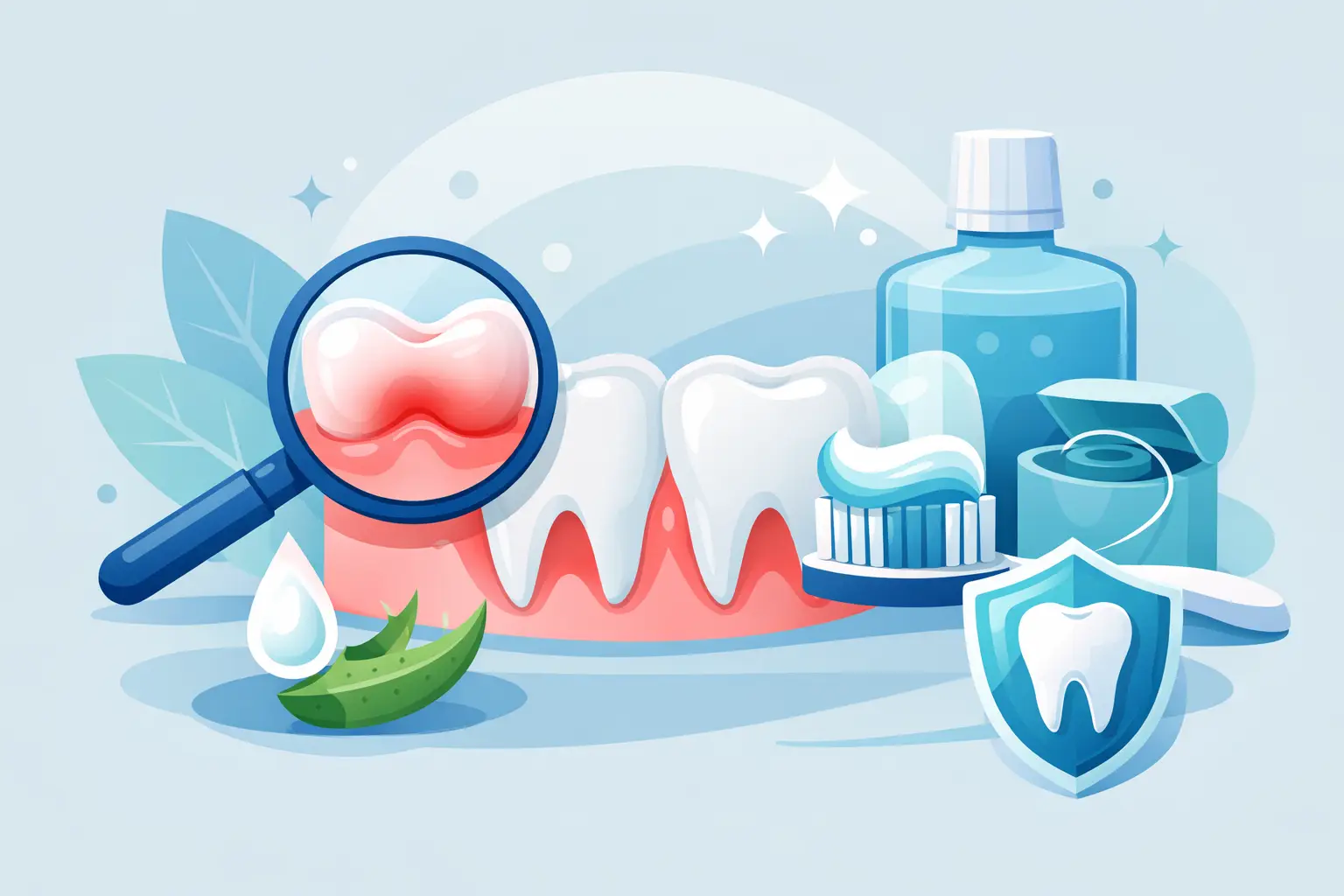 Gengivas sensíveis: o que fazer todos os dias