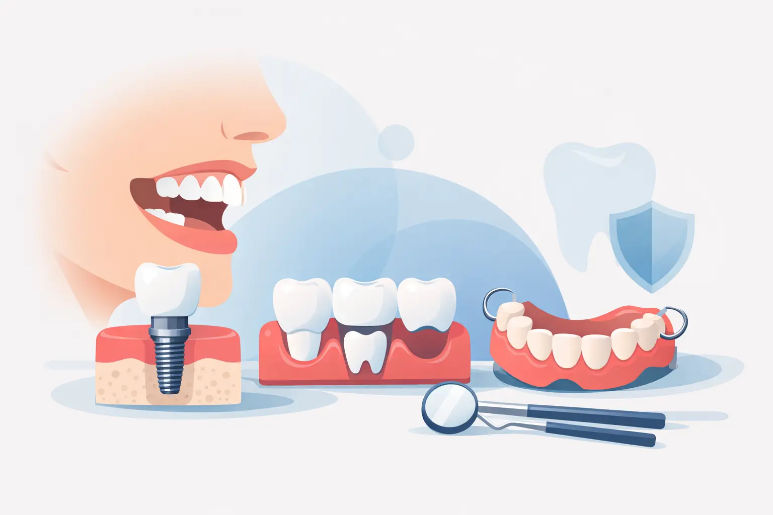 Melhores opções para substituir dentes