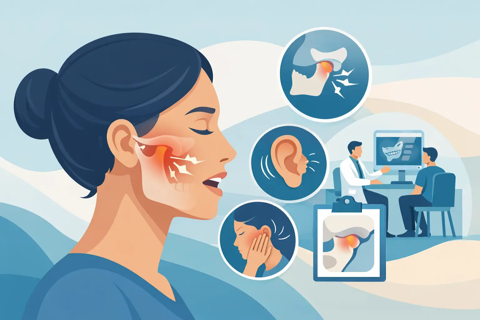 Porque estalam os maxilares?