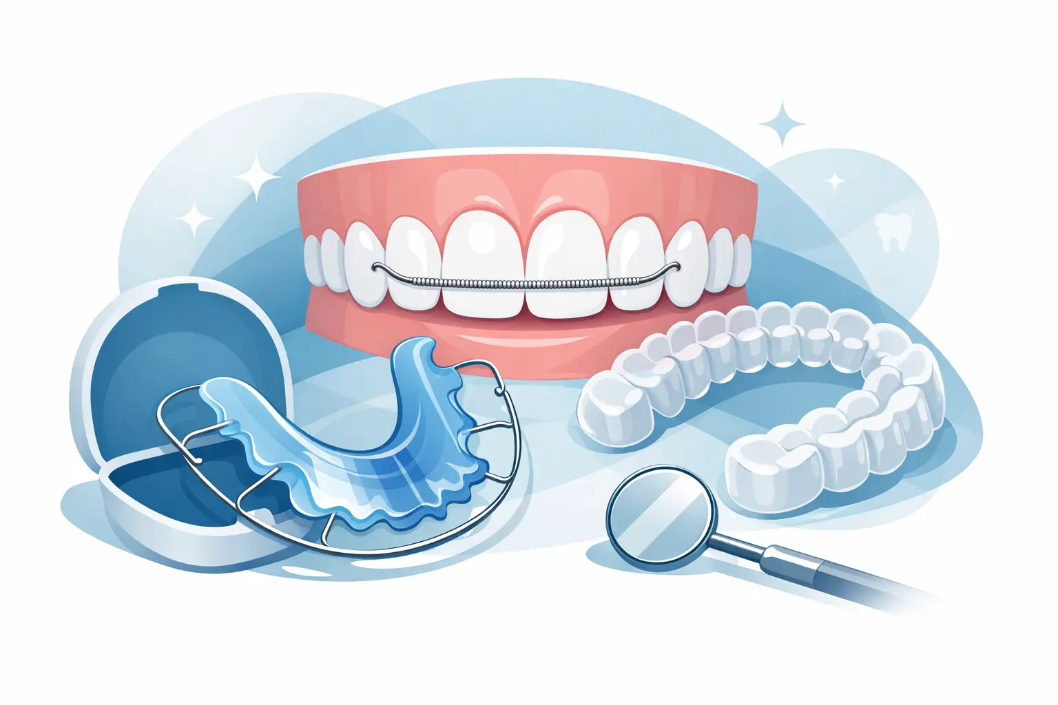 Review aparelho de contenção dentária