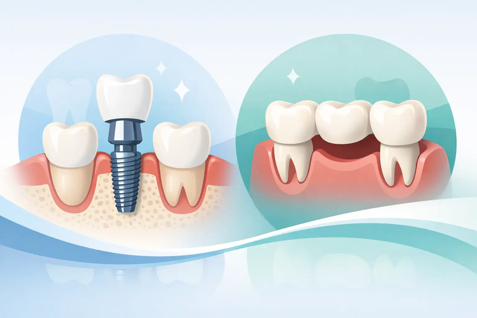 Implante ou ponte dentária: qual escolher?