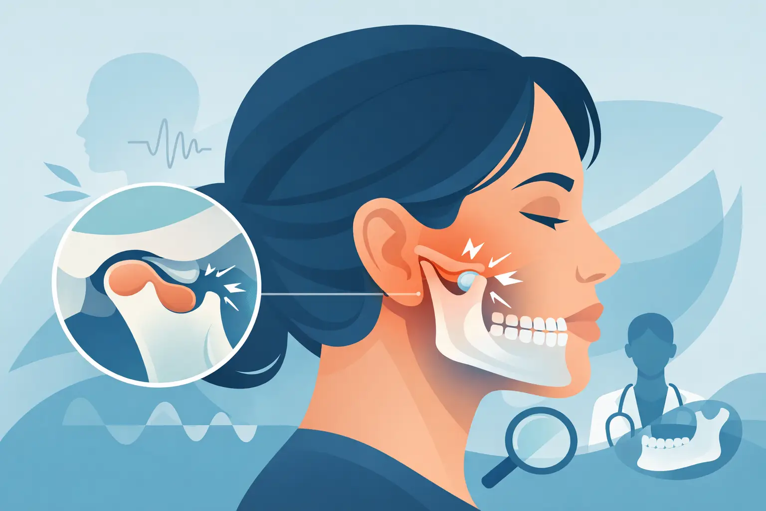 Porque estala a articulação mandibular?