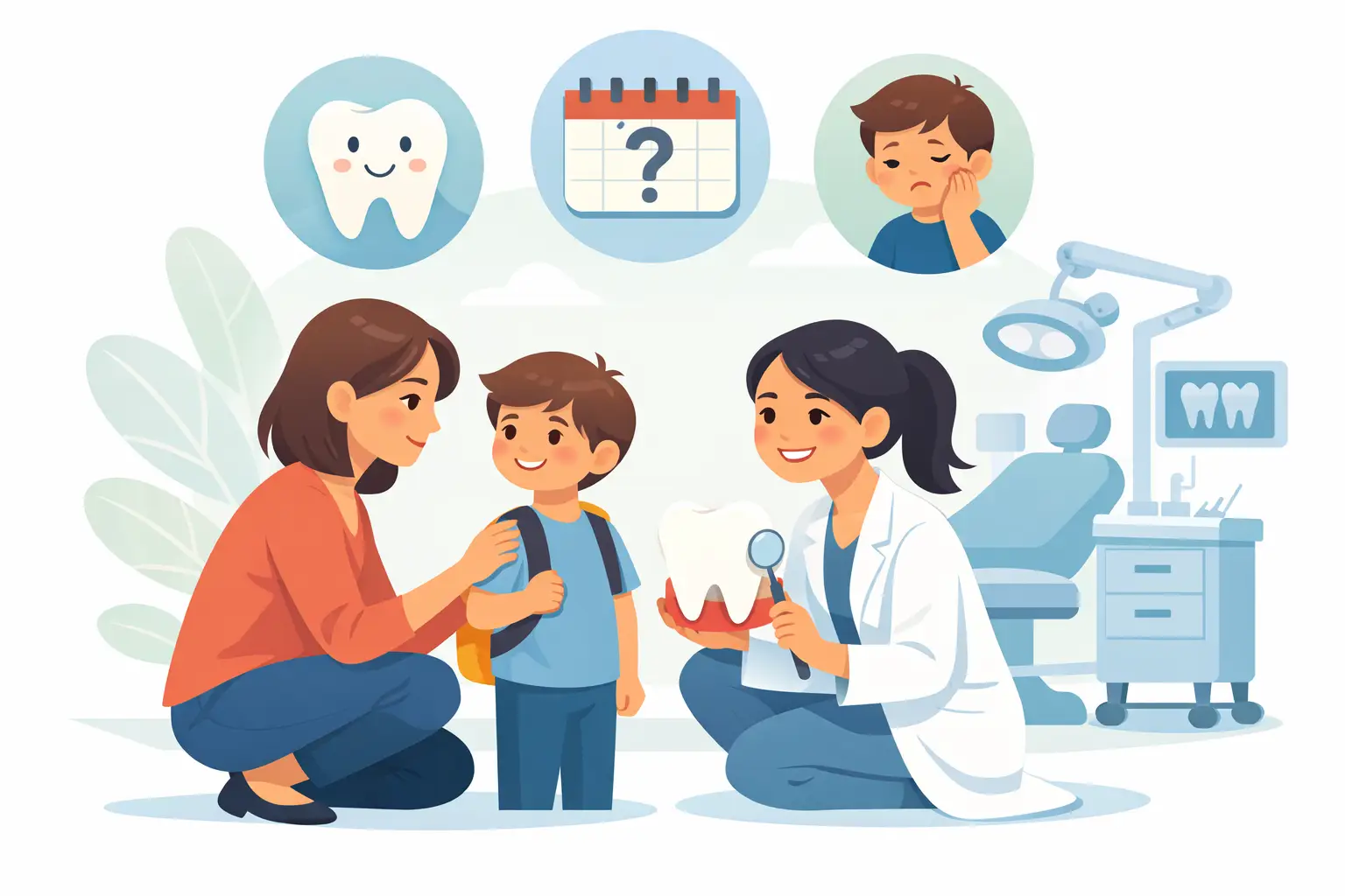 Quando levar o filho ao odontopediatra?