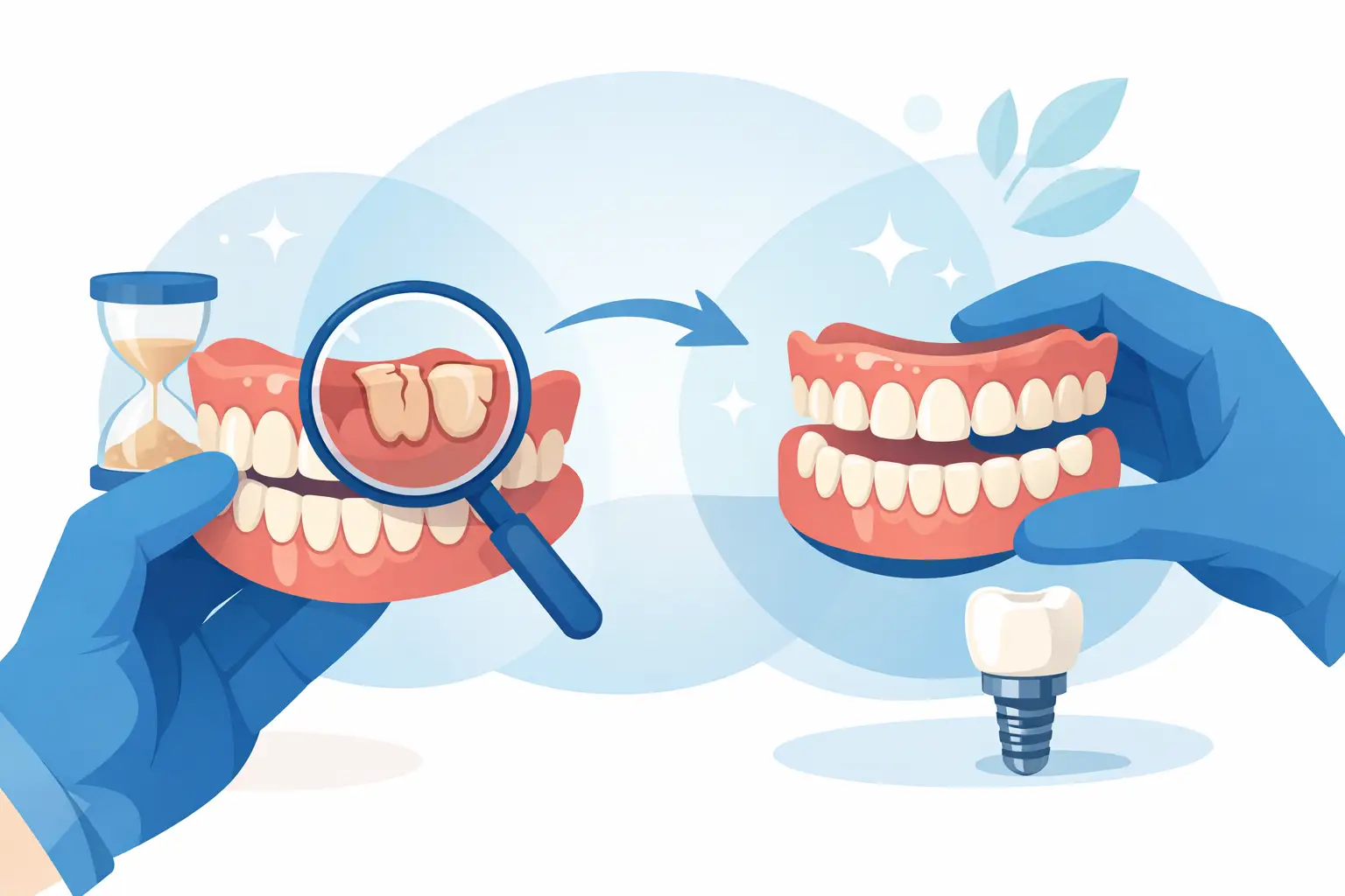 Quando trocar uma prótese dentária?